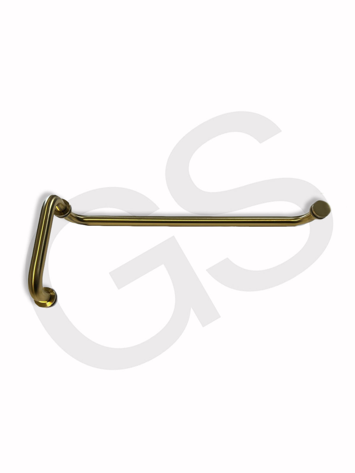 Round Towel Bar + Handle Combination