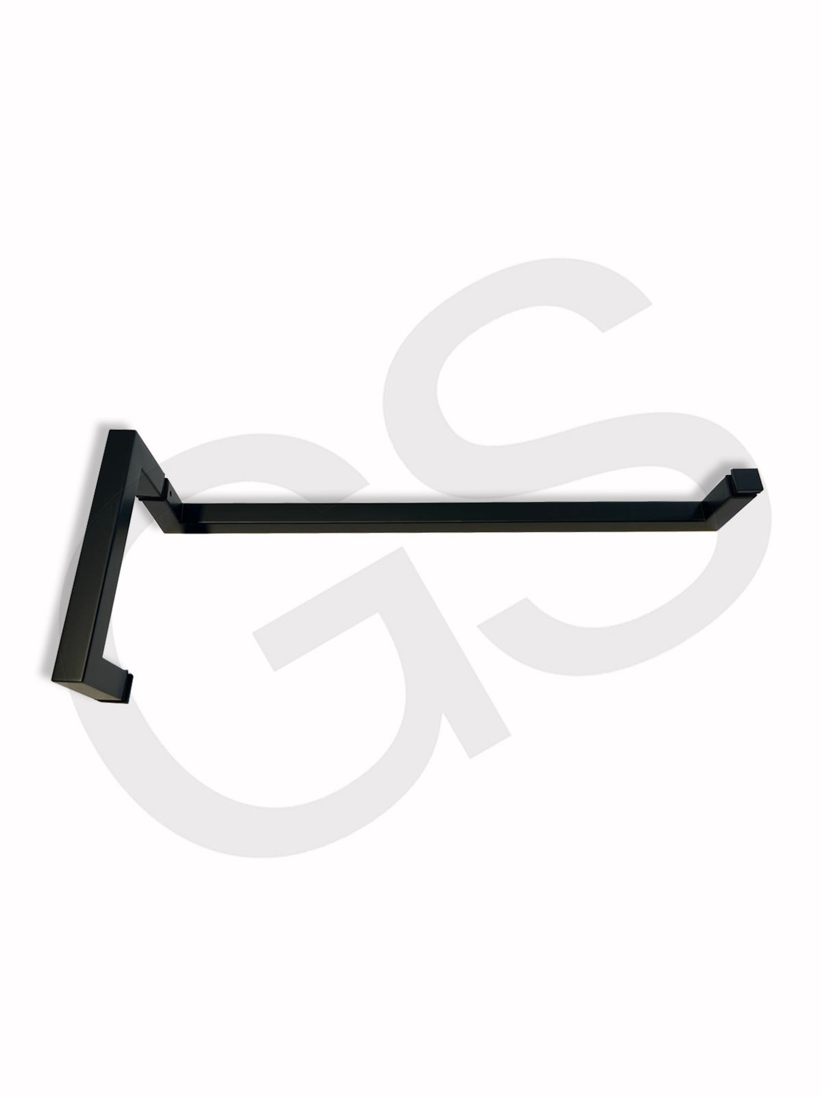 Square Towel Bar + Handle Combination
