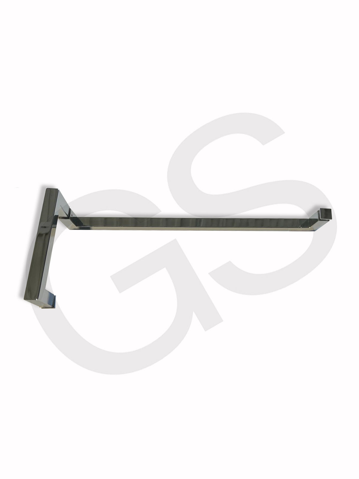 Square Towel Bar + Handle Combination