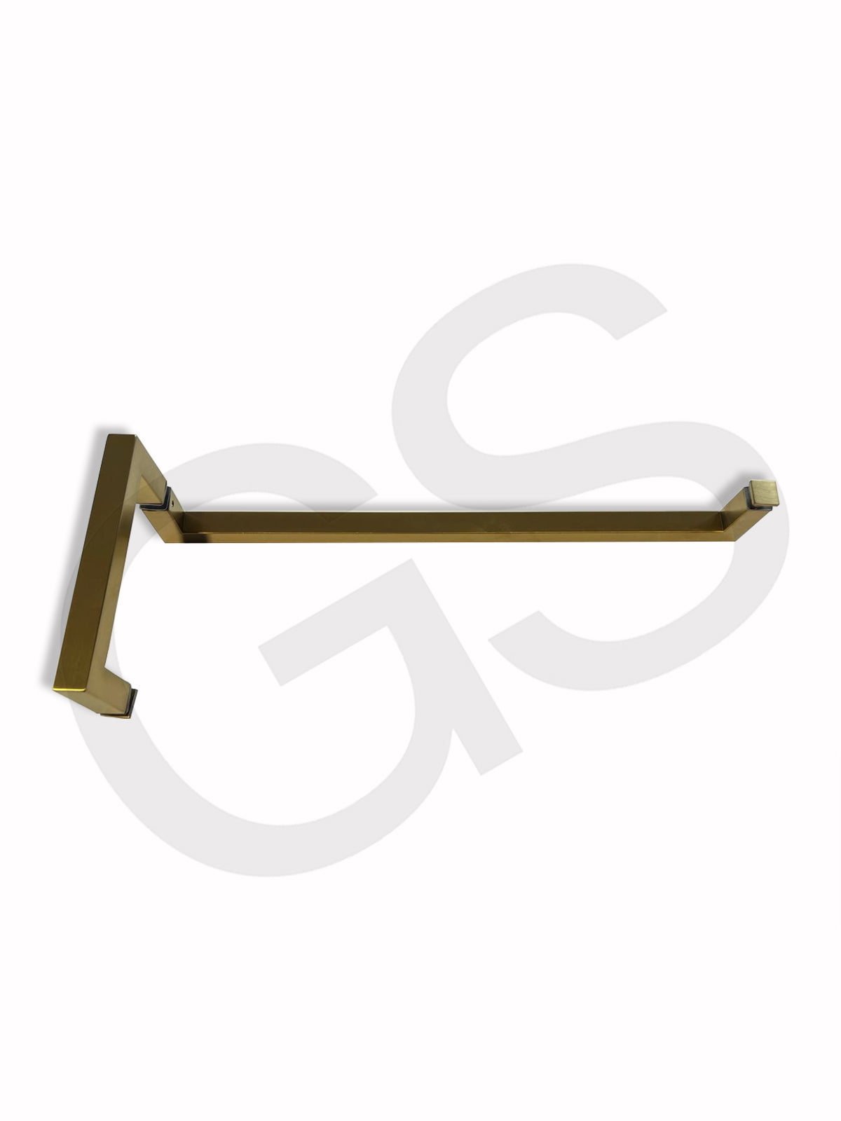 Square Towel Bar + Handle Combination