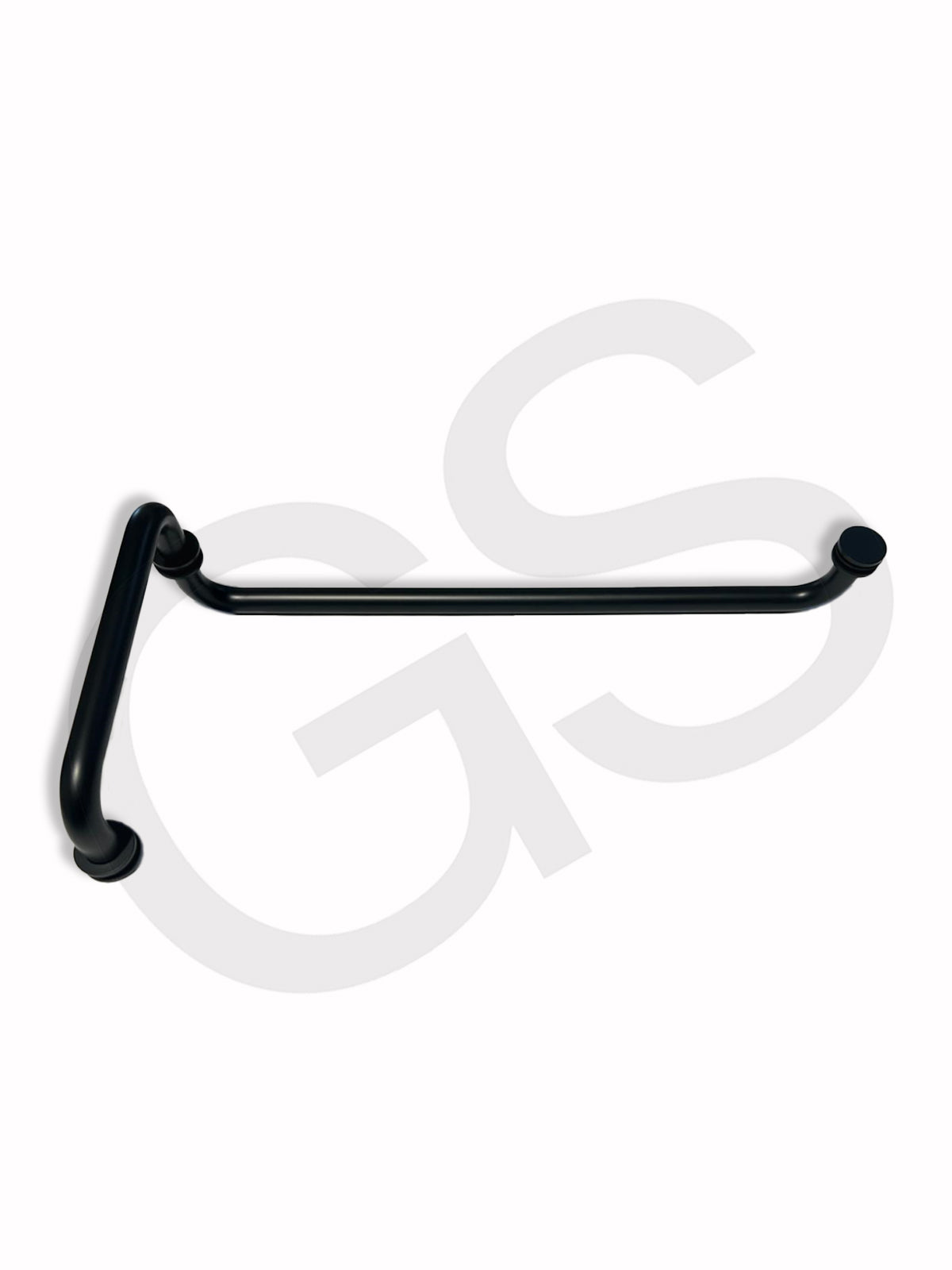 Round Towel Bar + Handle Combination