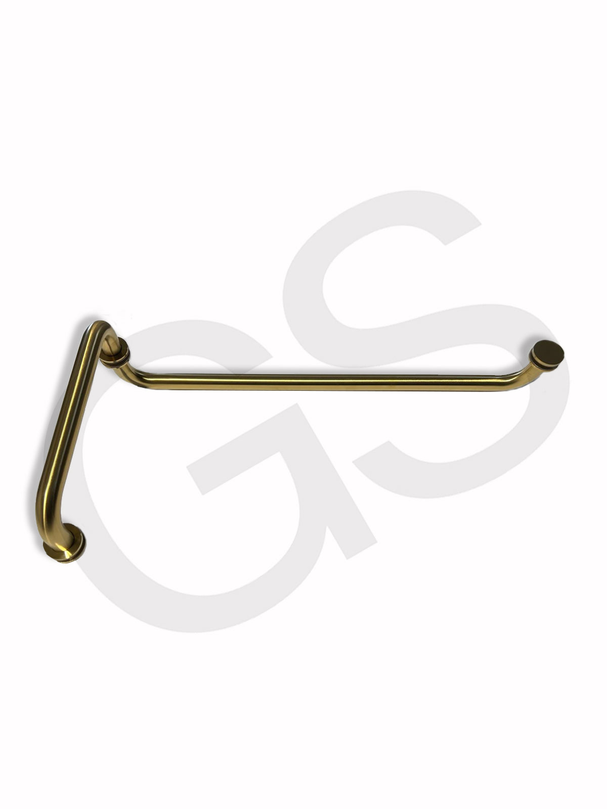 Round Towel Bar + Handle Combination