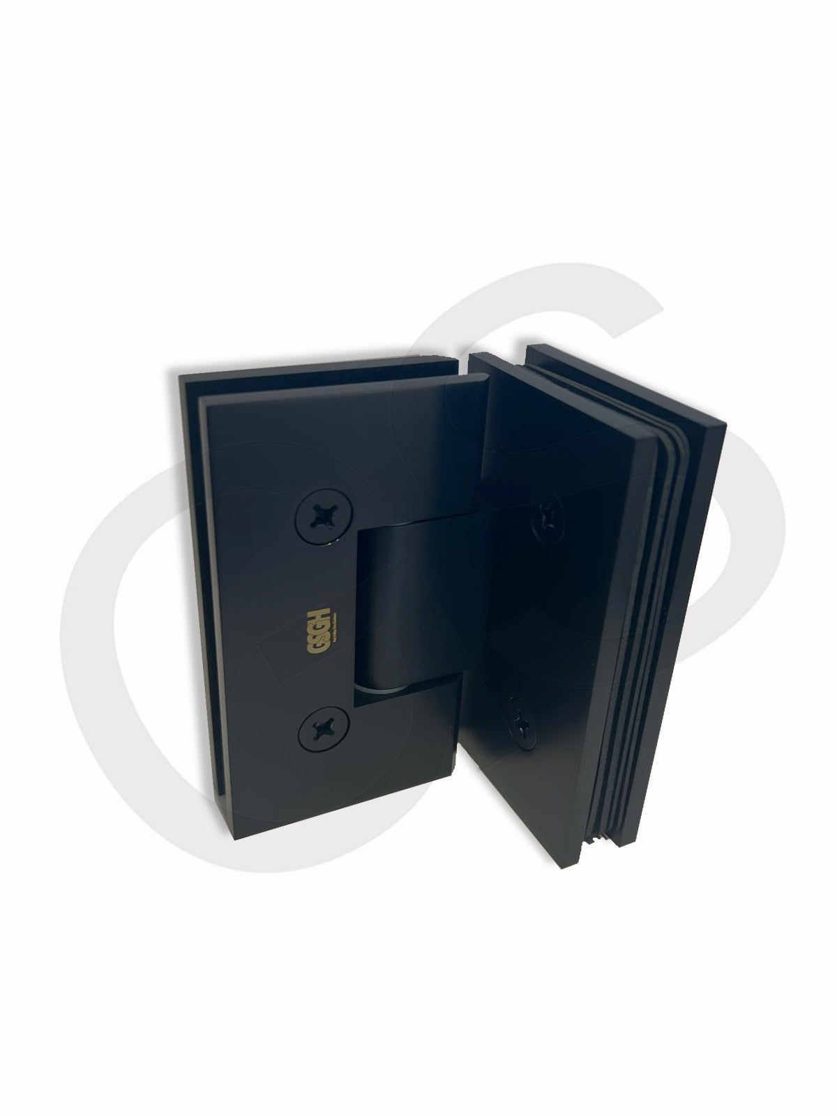 90° Heavy Duty Glass-To-Glass Hinge