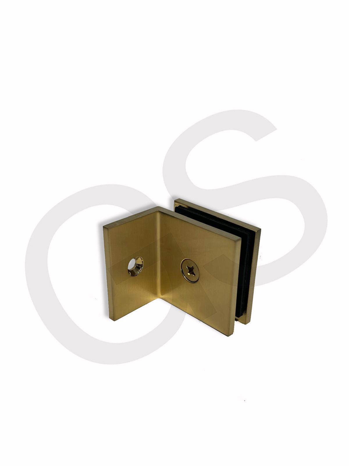 Shower Clamp - Offset, Short Leg