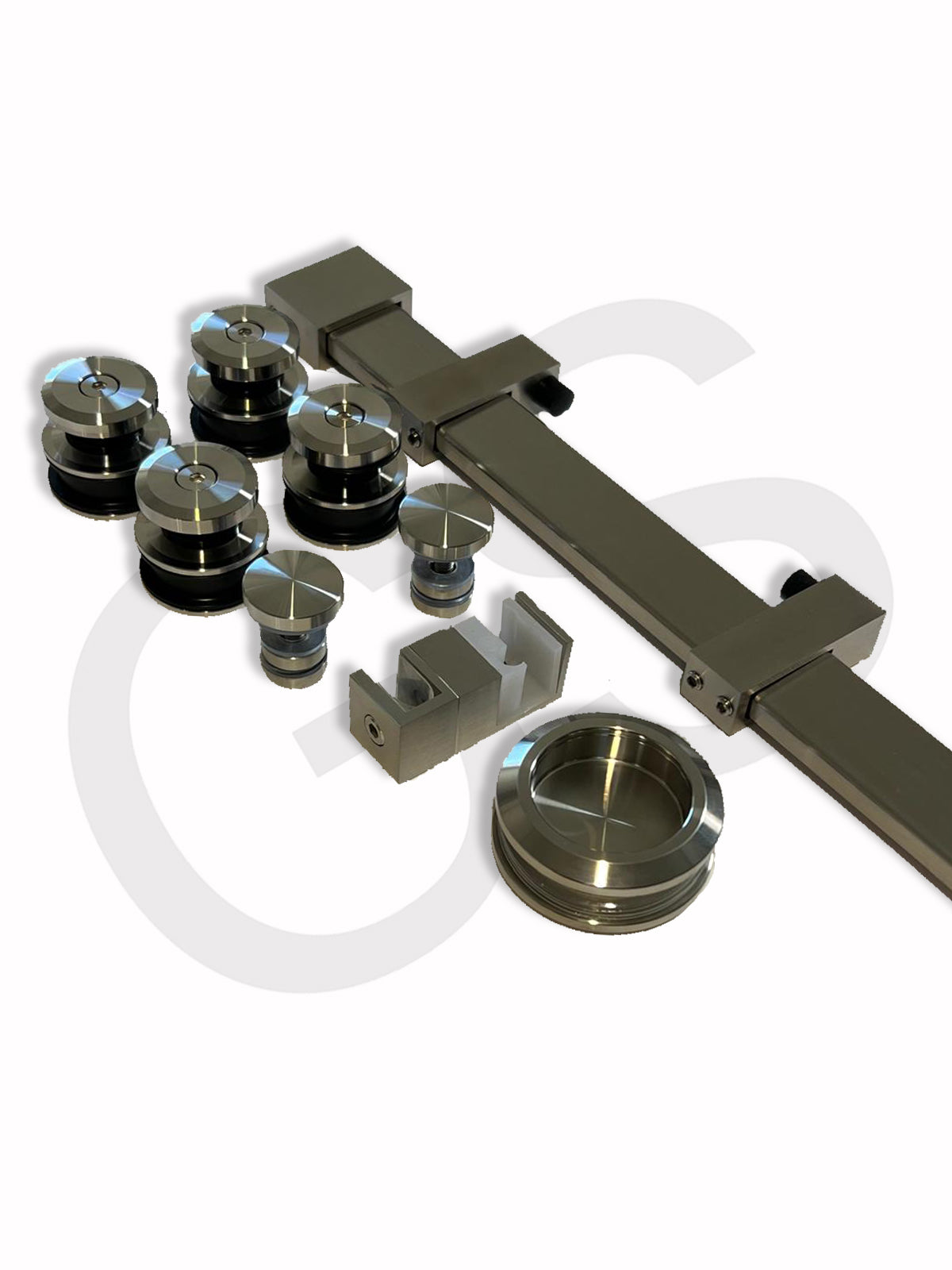 Square Series Shower Door Sliding Kit